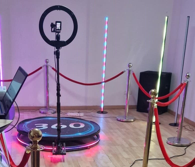 Photobooth 360° 115cm (grand modèle) complet